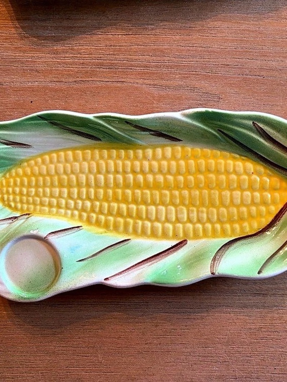 Corn-Shaped Ceramic Serving Dishes Set of 6